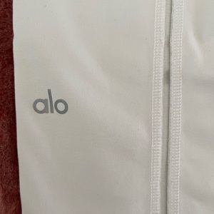 Alo cropped yoga leggings - White